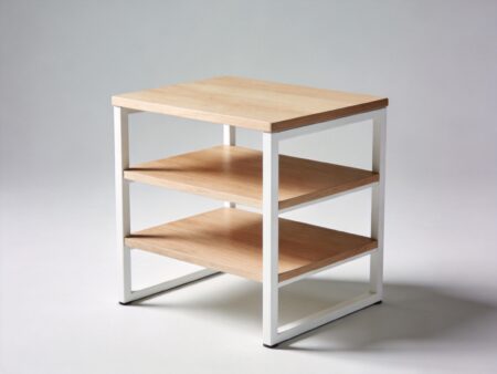 Minimalist Open Shelf Nightstand